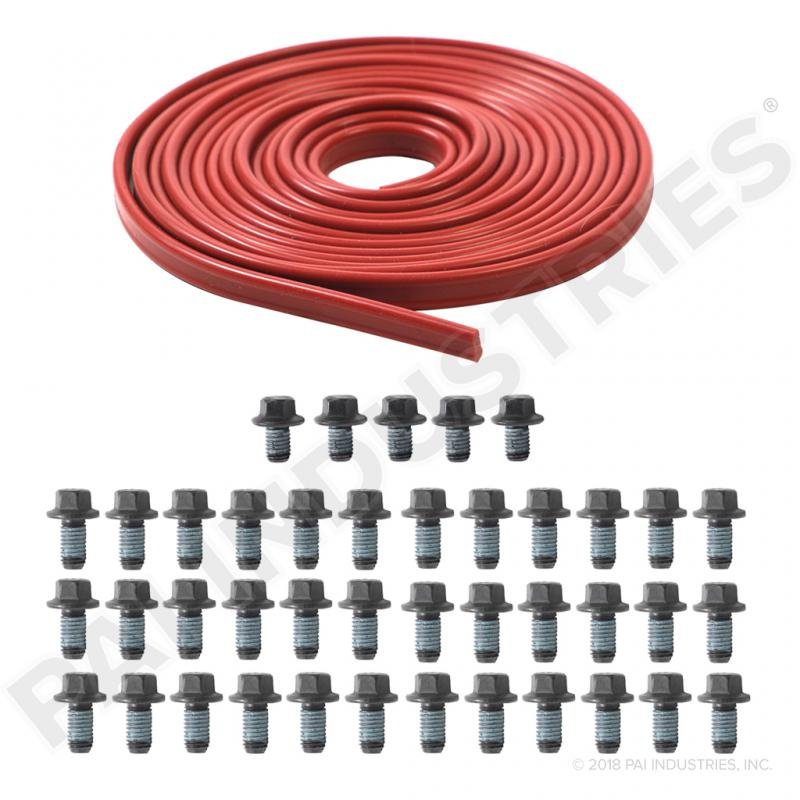Kit PAI 131593 de empaque y tornillería para tapa frontal de motores Cummins L10 M11 ISM y QSM, referencias 4025151 y 4089995