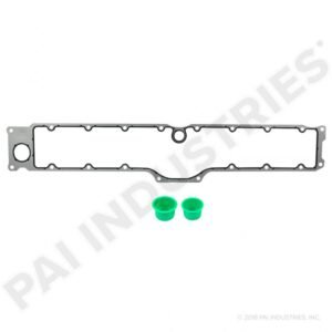 Kit PAI 131654 para enfriador de aceite Cummins ISX con junta PAI 131667 y dos tapones protectores.