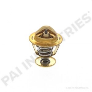 Termostato de refrigerante PAI 181861 de 160 grados Fahrenheit no ventilado para motor Cummins 6C de 8.3 litros