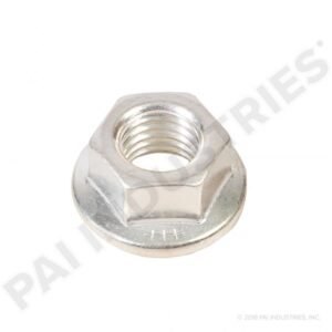 Tuerca de seguridad hexagonal con brida PAI 840141, rosca M12 x 1.75, referencia Cummins 4985492.